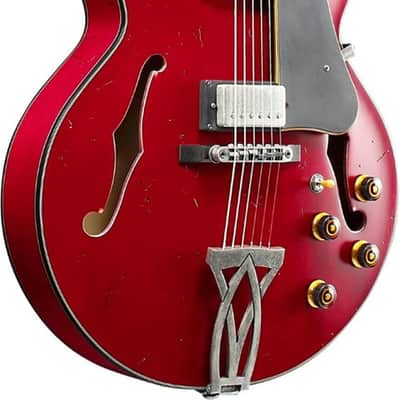 Ibanez AFV10A Artcore Vintage Series Transparent Cherry Red Low Gloss image 4