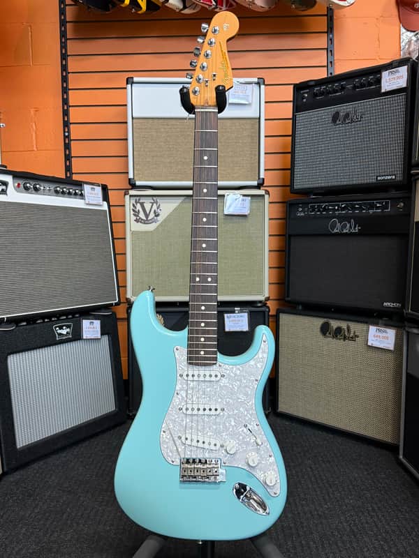 Fender Limited Edition "Cory Wong Stratocaster", Daphne Blue with Deluxe Hard Case - Open Box image 1