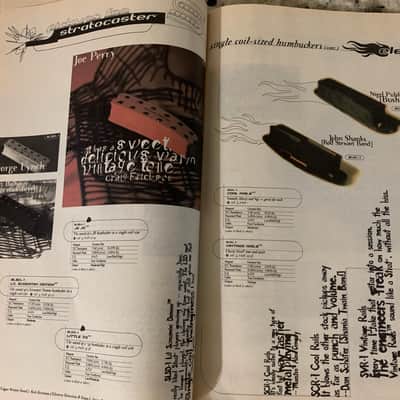Seymour Duncan Catalog 90’s APS-1 SSL-1 Humbucker JB P-90 image 14