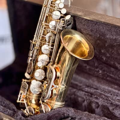 EM Winston Boston 455LX Alto Saxophone, Clear Lacquer image 3