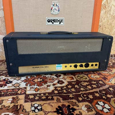 Vintage 1974 Marshall JMP Super PA 50w #1963 Metal Panel Amplifier Head *1970s* image 9