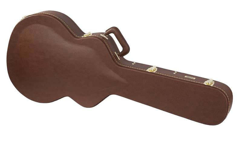 Gator GW-335-BROWN Deluxe Wood Semi-Hollowbody Electric Guitar Case image 2