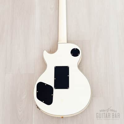1987 Burny LC-100YS Yasu Signature Vintage Guitar Snow White w/ Tremolo & Case, Japan Fernandes image 3