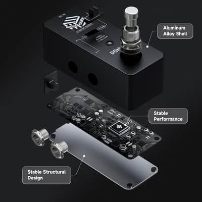 Donner ABY Box Line Selector AB Switch Mini Guitar Effect Pedal True Bypass image 5