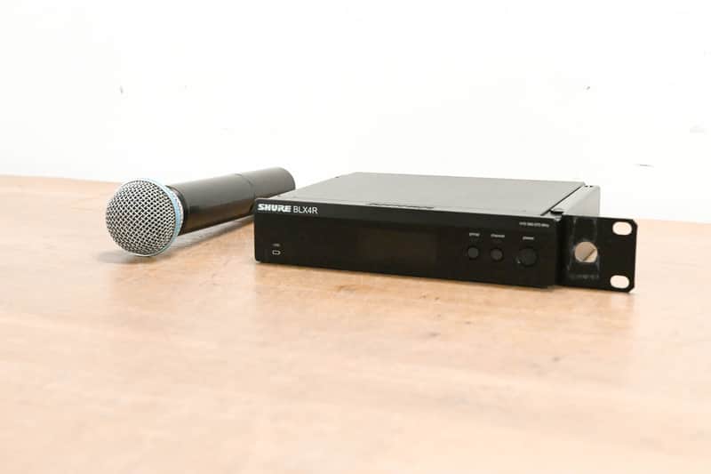 Shure BLX24R/B58 Handheld Wireless System - H10 Band (NO POWER SUPPLY) CG012L6 image 1
