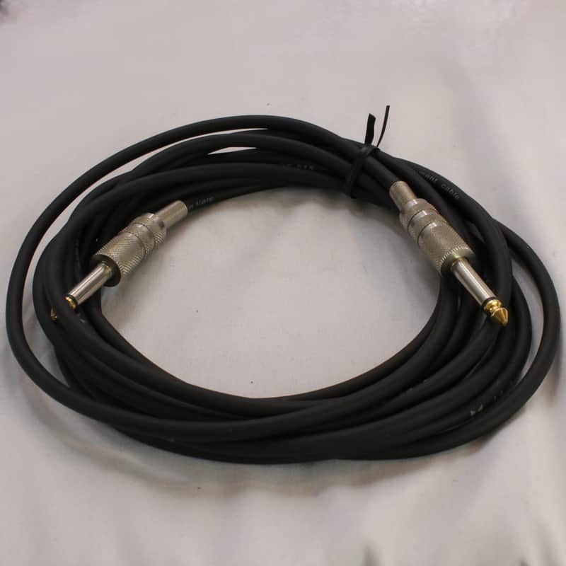 Italian Instrument Cable ~15Ft CS515 Mono 1/4" Male to Mono 1/4" Male image 1