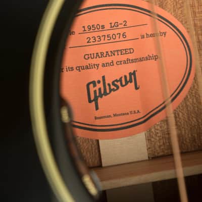 Gibson LG-2 50s Original - Vintage Sunburst image 8