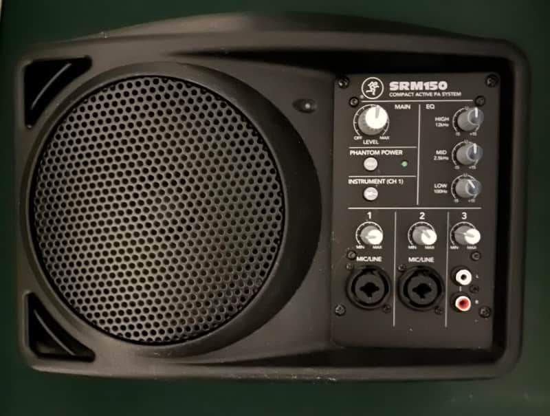 Mackie SRM150 Compact Powered PA System 2007 - Present - Black image 1