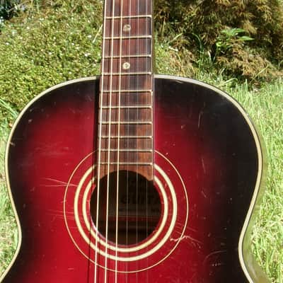 CIRCA 1963 Yamaha Nippon Gakki Dynamic Guitar No.10 Red Label image 6