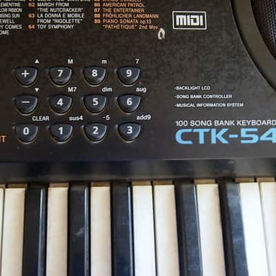 Casio CTK-541 Digital Keyboard W/ Power Supply and Stand image 4