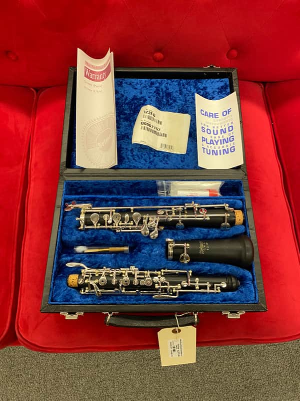 Selmer 123fb oboe Oboe with Resonite Body Modified Conservatory System with Silver-plated Keys New-Old Stock 50% OFF image 1