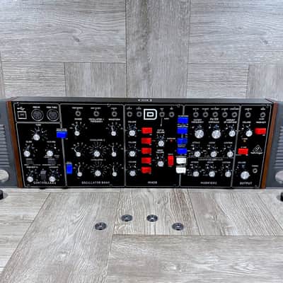 BEST Rack Ears for Model D / Cat / Wasp / Solina / Behringer Desktop Synths with Washers - color BLACK 70HP - by KZcraftworks - USA image 3