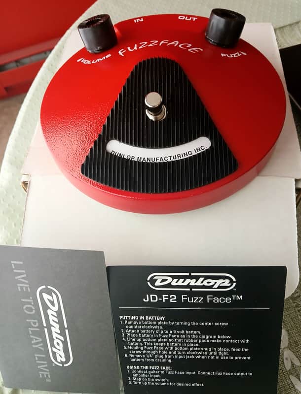 Dunlop JDF2 Fuzz Face Distortion