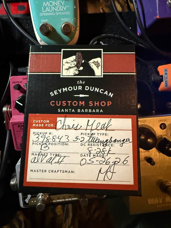 Seymour Duncan Custom Shop 5/2 Twangbanger 2026 - Parchment image 1
