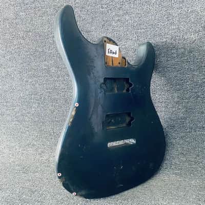 Blue HH Guitar Basswood Body DIY Project image 4