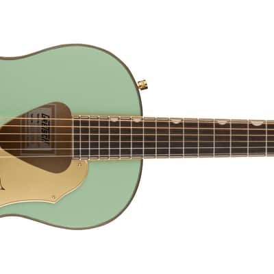 Gretsch G5021E Rancher Penguin Parlor Acoustic/Electric - Mint Metallic image 2