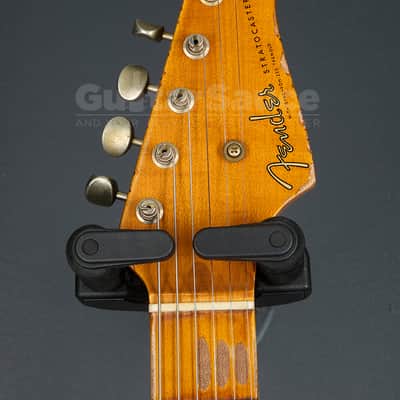 Fender Custom Shop Limited 70th anniversary 54 Stratocaster Heavy Relic 2025 - Candy Yellow Over 2 Color Sunburst (COD 2186NG) image 12