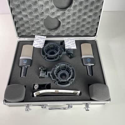 AKG C214 Stereo Matched Pair 2010s - Black image 4