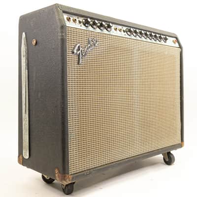 1981 Fender Twin Reverb Silverface Amp w/ Jensen Speakers, Recapped, Footswitch image 3