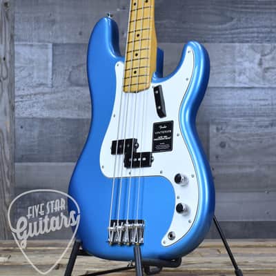 Fender Vintera III Late 60s Precision Bass - Lake Placid Blue with Gigbag image 12