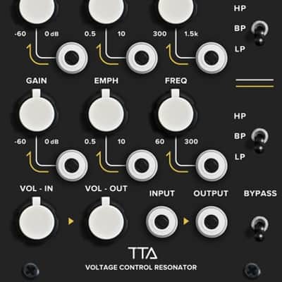 Tiptop Audio Resonator VCA Resonator Eurorack Module image 2