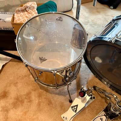 Dunnett Classic Drums 14 Piece Custom Stainless Steel Kit image 9