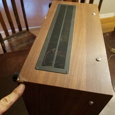 Teac A-4010SL 4-head R2R Auto-Reverse 2-track 1/4" 7" reel to reel recorder tape deck player 1970s - stained wood and stainless steel image 21