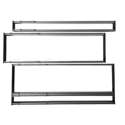 3D-printed Eurorack Rails Frame, Lengths 40-196HP, Eurorack Rails Set, DIY Eurorack Case, Eurorack brackets image 2