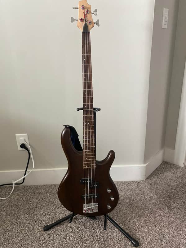 Cort Action PJ OPW 4-String Bass 2010s - Open Pore Walnut image 1