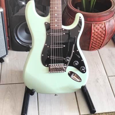 Fender Squire Stratocaster 2025 - Surf Green w/upgraded electronics image 3