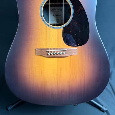 Martin D-X2E Ziricote Burst Dreadnought Acoustic-Electric Guitar Sunburst w/ Case image 2