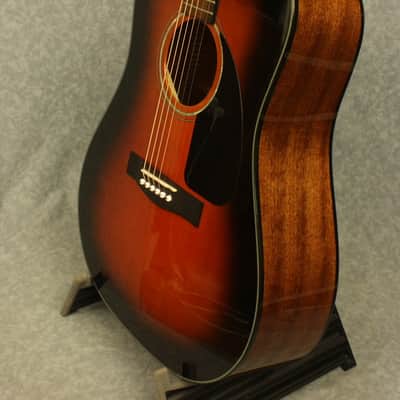 Fender CD-60SB Acoustic Guitar in Gloss Sunburst Finish w/ Hard