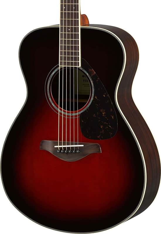 Yamaha FS830-TBS Small-Body Acoustic Guitar Tobacco Brown Sunburst