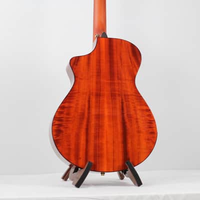 Breedlove Oregon Concert CE Bourbon Burst, Myrtlewood/Myrtlewood image 9