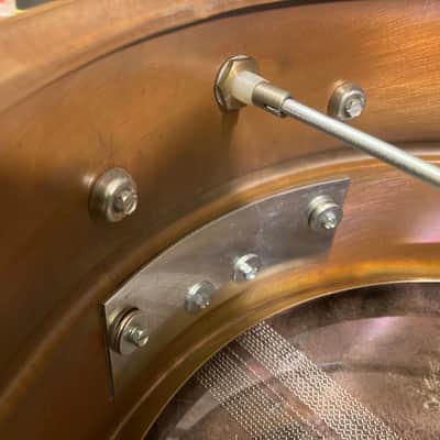 David Frangioni Collection, Ludwig - 6.5x14" 75th Anniversary Bronze Super-Sensitive Snare Drum 1984, #61 image 15