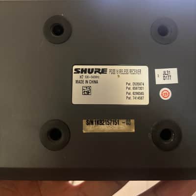 Shure PG88 Wireless Receiver H7 536-548MHz image 6