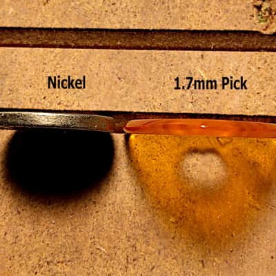 3 Acrylic Hand Polished Jazz XL Guitar Pick 1.7mm image 5