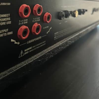 Marshall JVM410H 4-Channel 100-Watt Guitar Amp Head 2007 - Present - Black image 3