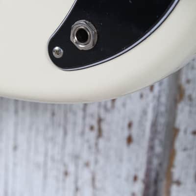Fender Standard Precision Bass 4 String Electric Bass Guitar Olympic White image 5