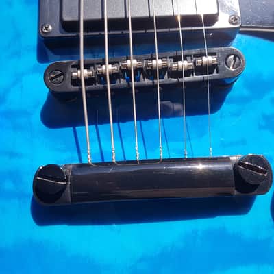 Nevada Les Paul style Blue Burst image 3
