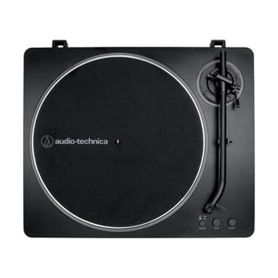 Audio-Technica AT-LP70X Fully Automatic Belt-Drive Turntable, Black/Gray image 2