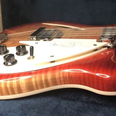 Rickenbacker 360/12CW (Carl Wilson)#94/500 -FLAME GALORE! MINTY! image 12