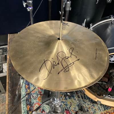David Garibaldi's Tower of Power, Sabian 13" HHX Groove Hats, Hi-Hat Cymbals 2000's AUTOGRAPHED! 918g 1260g image 1