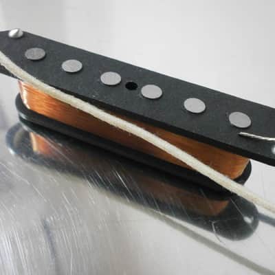 Vintage A2 Jaguar Q Pickups SET Hand Wound Alnico II Q FenderJag Twang Tone Offset Antiquity image 4