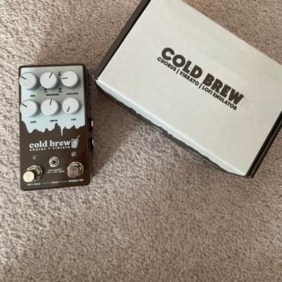 Coffee Shop Pedals Cold brew lofi chorus and vibrato 2026 - Brown image 1