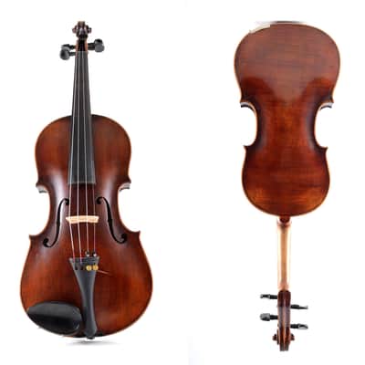 Vintage Authentic Rare German Made 4/4 Violin, Fiddle Joh. Bapt. Schweitzer + Hard Case - Video image 11