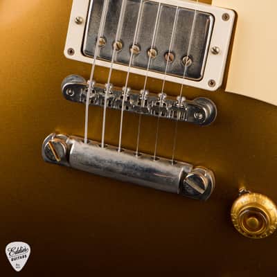 Gibson Custom Shop 1957 Les Paul Goldtop Reissue Dark Back VOS Double Gold 9.3 #75829 image 14
