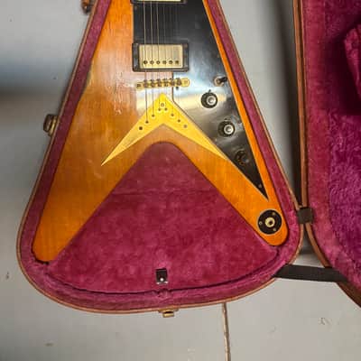 Gibson Flying V Heritage Korina Reissue 1981-1983 Natural image 3