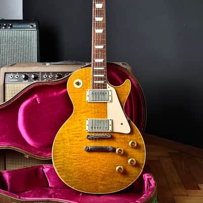 2015 Gibson Les Paul 1959 True Historic Murphy Aged Dirty Lemon image 1