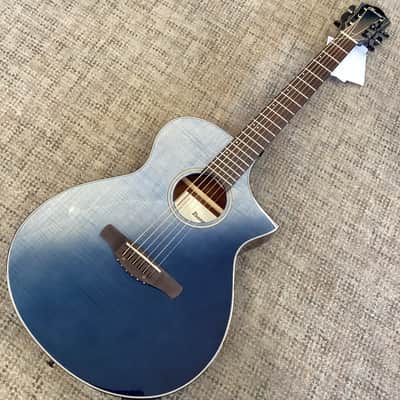 Ibanez AEWC32FM-ISF in Indigo Sunset Fade image 2
